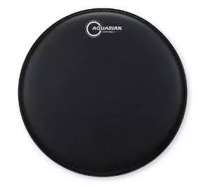 Aquarian - Response 2 Black Coated Tom Heads - 16 inch